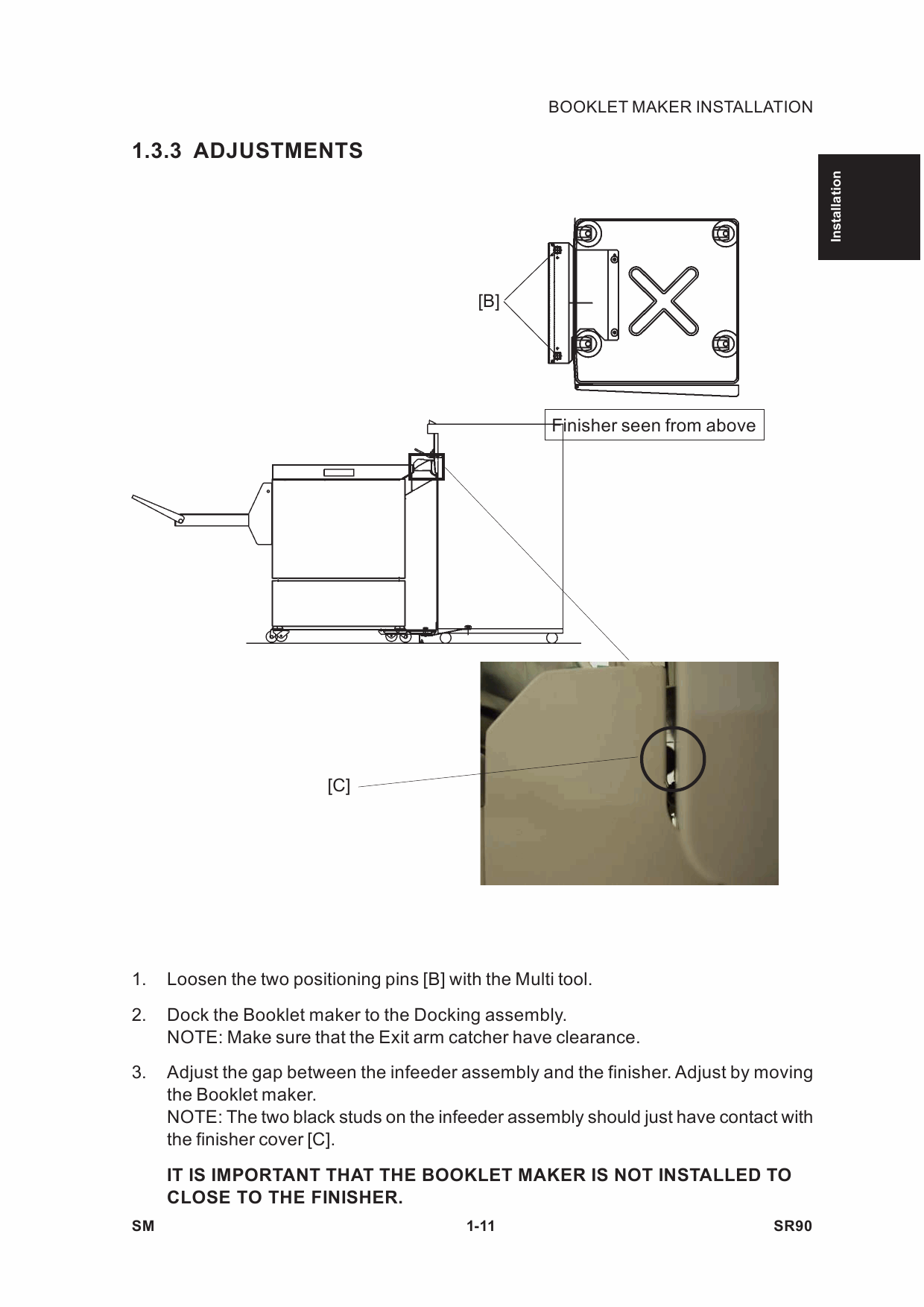 RICOH Options SR90 TR90 CF90 BF90 BOOKLET-MAKER TRIMMER COVER-FEEDER Service Manual PDF download-2